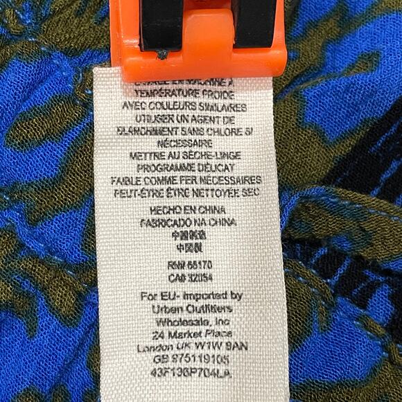 Free People Resort Romper - Electric Blue Floral - XS - Picture 12 of 12